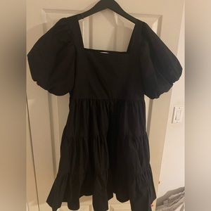 Oak + Fort Puff Sleeve Dress